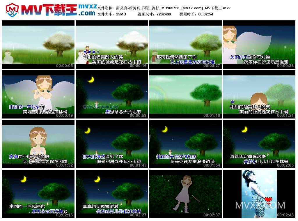 甜美真-甜美真_国语_流行_MB105758